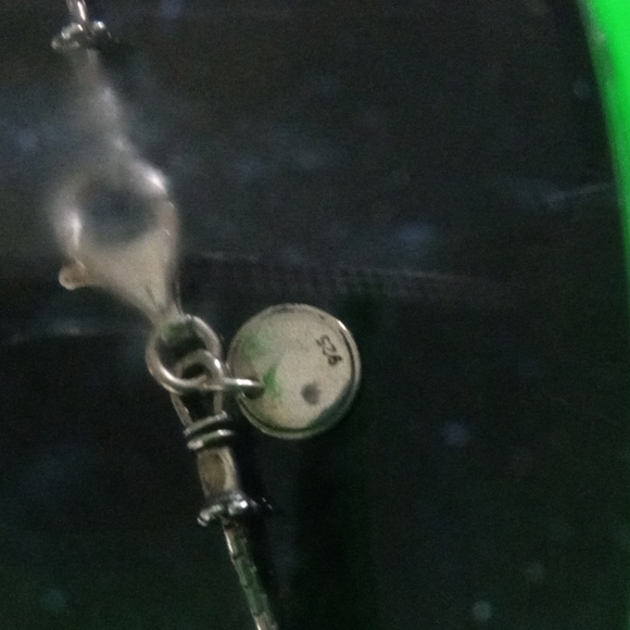 Silpada 925 Silver hammered oval minimalistic necklace and earring Set - Picture 3 of 12